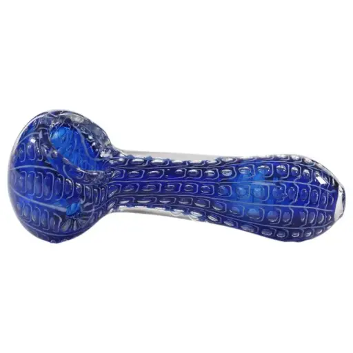 [AM039235] Unbranded Hand Pipe Glass Honeycomb 4.0"