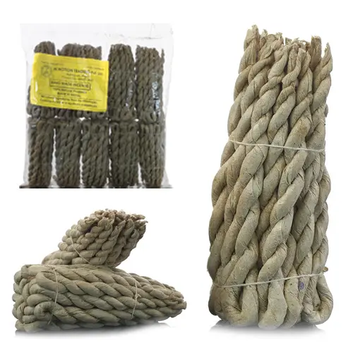 [AM033339] Unbranded Incense & Sage Organic Hand Made Rope Incense