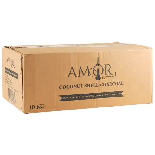 [AM016364] Amor Charcoal Coconut Shell Cubes, 720 pcs per Box