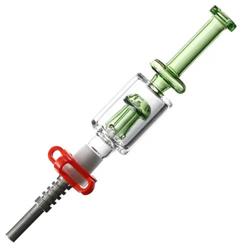 [AM025610] Nectar Collector Mushroom with Tit Nail 5577a 14mm 8" Green