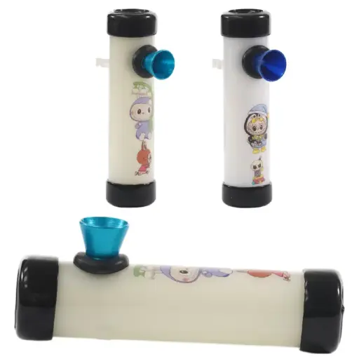 [AM039270] Unbranded Plastic Hand Pipe 1 x 4 (3per pack)  4.0"