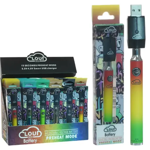 [AM037468] Cloud Smart Battery Twist 650mah (Assorted)