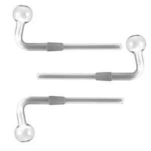 [AM033288] Unbranded Oil Burners Adapters O.B. Adapter Long 14mm M for Glass14 on Glass Male