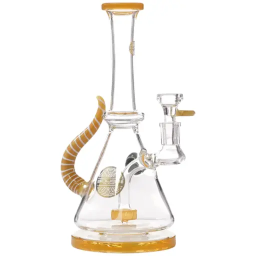 [AM032705] Bougie Glass BK Ball (8836) 10.5" Ivory