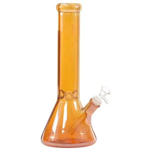 [AM039218] Unbranded Glass Beaker Oil Colors 12.0"-Brown