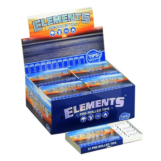 [M0083] ELEMENTS Tips Pre-Rolled 20ct