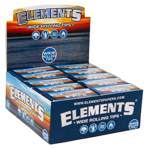 [M0084] ELEMENTS Tips Wide 50ct