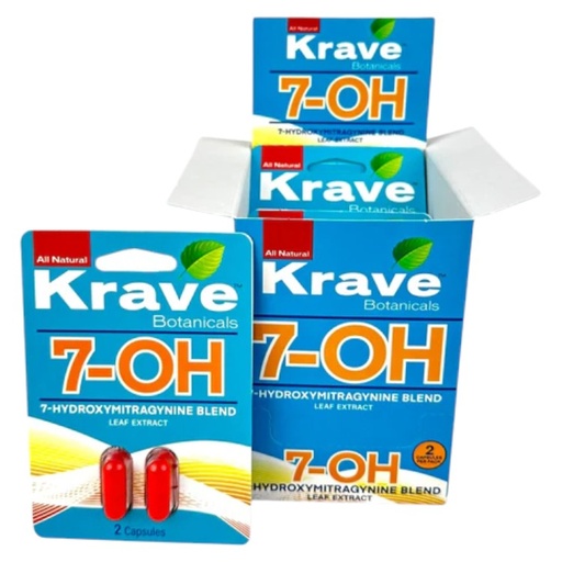 [M0135] KRAVE 7-OH 2-Capsules 12ct