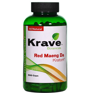 [M0139] KRAVE Kratom Red Maeng Da Caplets 30/1ct
