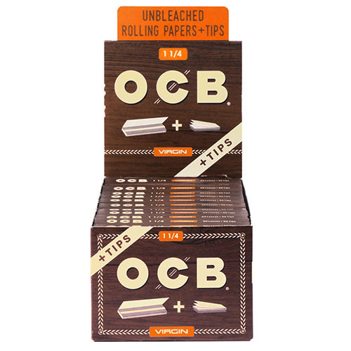 [M0160] OCB Papers Virgin 11/4 Size 24ct