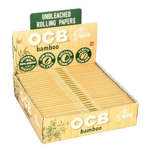 [M0162] OCB Papers Bamboo Slim Size 24ct