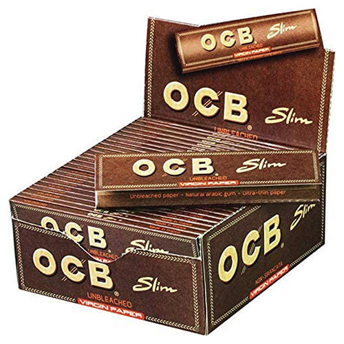 [M0166] OCB Papers Virgin Slim Size 24ct