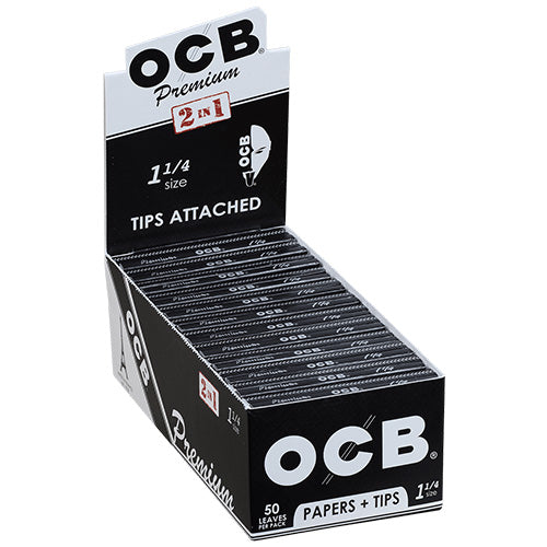 [M0173] OCB Papers+Tip Premium 11/4 Size 24ct