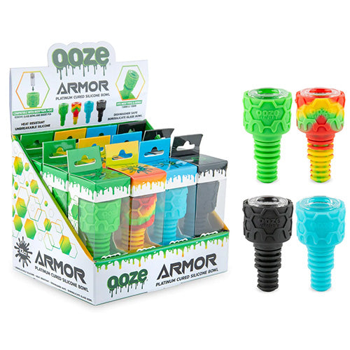 [M0187] OOZE Armor Silicone Bowl Display 12ct