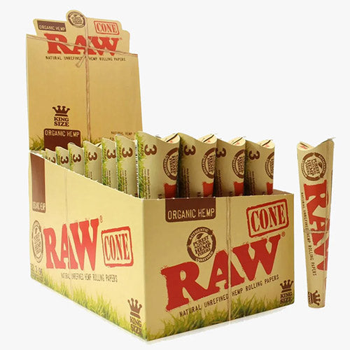 [M0296] RAW Organic Cones King Size 3/32ct