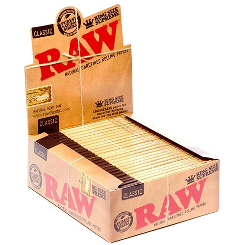 [M0307] RAW Classic Papers King Size Supreme 24ct