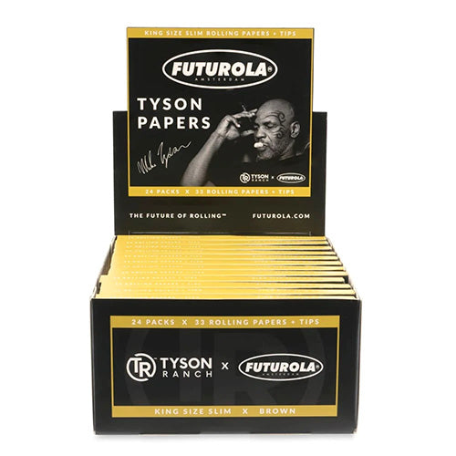 [M0399] FUTUROLA Tyson 2.0 Papers+Tips King Size 24ct