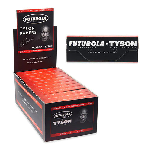 [M0402] FUTUROLA Tyson 2.0 Papers+Tips 11/4 Size 24ct