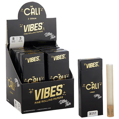 [M0434] VIBES The Cali 2 Gram Ultra Thin 3-Pack 8ct