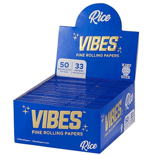 [M0445] VIBES Papers Rice King Size 50ct