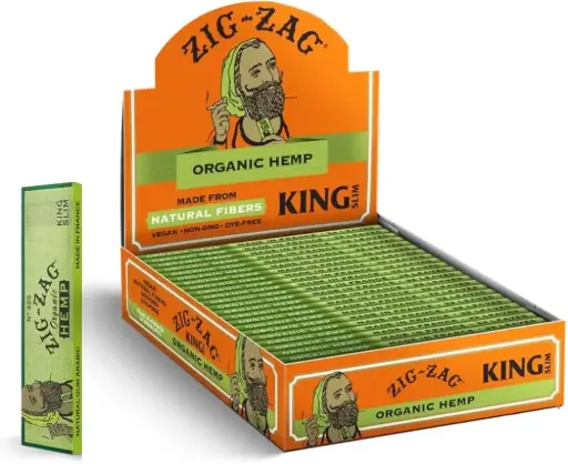 [M0474] ZIG ZAG Papers Hemp King Size 24ct