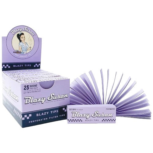 [M0511] BLAZY SUSAN Purple Tips Original 25ct