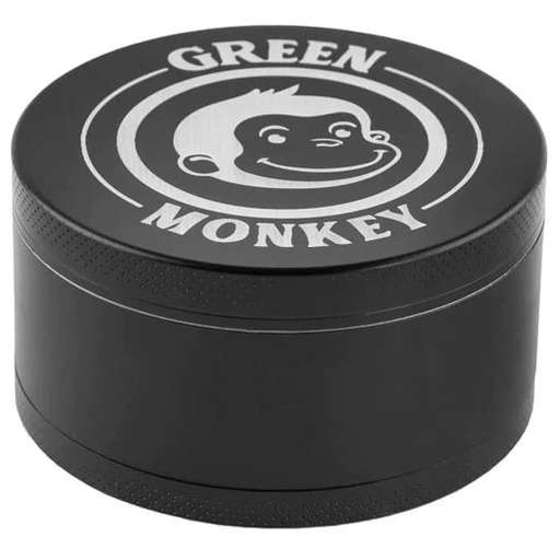 [M0592] GREEN MONKEY Capuchin 75mm Black 6ct