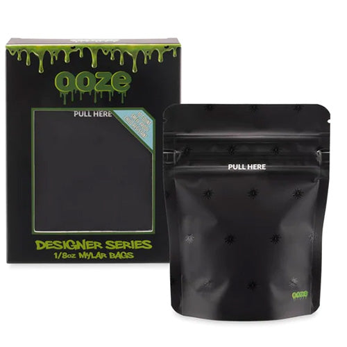 [M0690] OOZE Mylar Bags Logo 1/8oz 12-Pack 12ct
