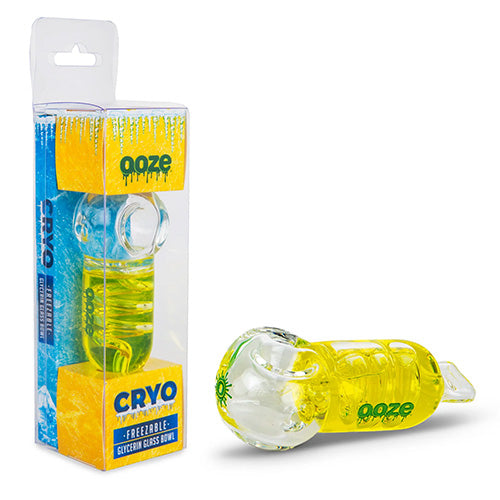 [M0715] OOZE Cryo Glycerin Bowl Yellow 1ct