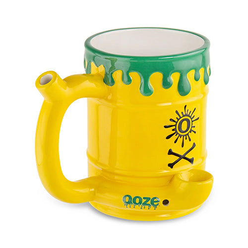 [M0769] OOZE Ceramic Mug Toxic Waste Barrel 1ct