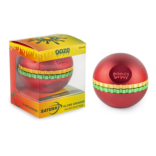 [M0810] OOZE Saturn Grinders Rasta 1ct