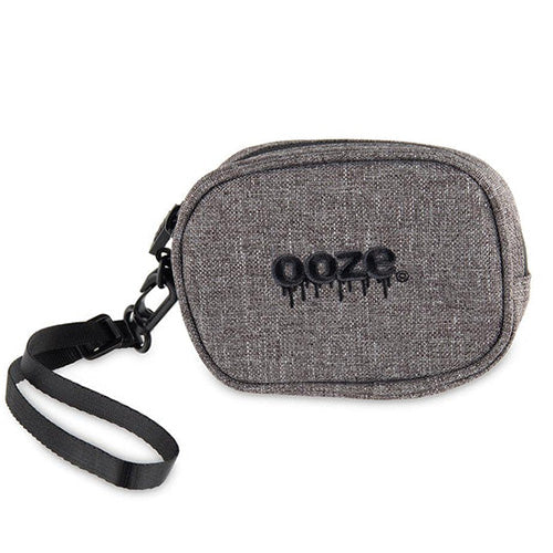 [M0843] OOZE Traveler Smell Proof Wristlet Smoke Gray 1ct