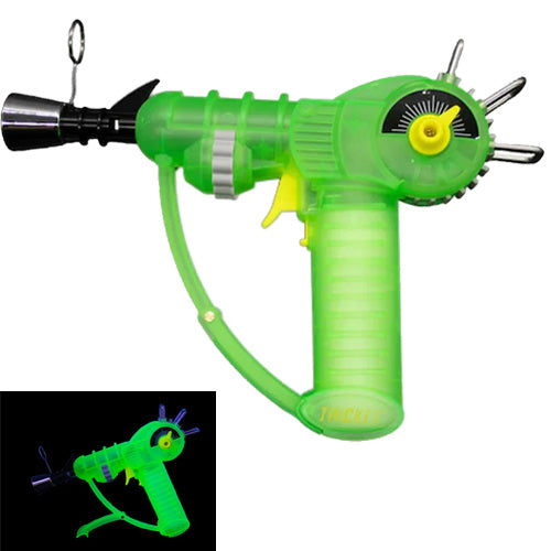 [M0896] SPACEOUT Torch Ray Gun Glow in the Dark Lime 1ct
