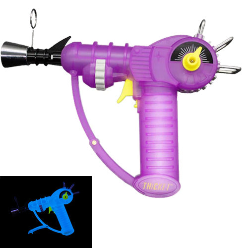 [M0898] SPACEOUT Torch Ray Gun Glow in the Dark Purple 1ct