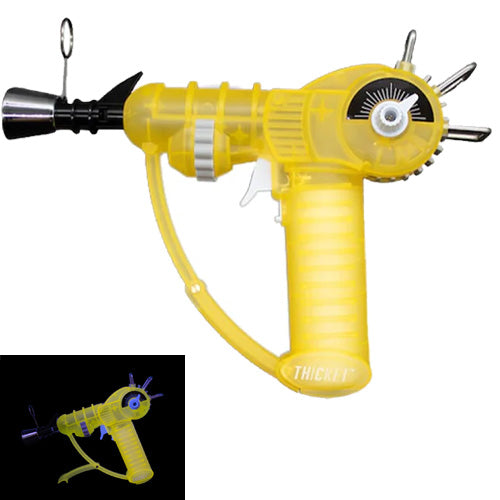 [M0900] SPACEOUT Torch Ray Gun Glow in the Dark Yellow 1ct