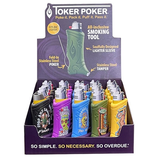 [M0939] TOKER POKER Bic Edition SoulSpreaker Display 25ct