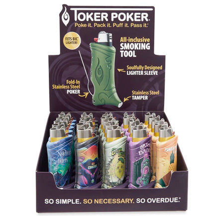 [M0941] TOKER POKER Bic Edition Califari Strains Display 25ct