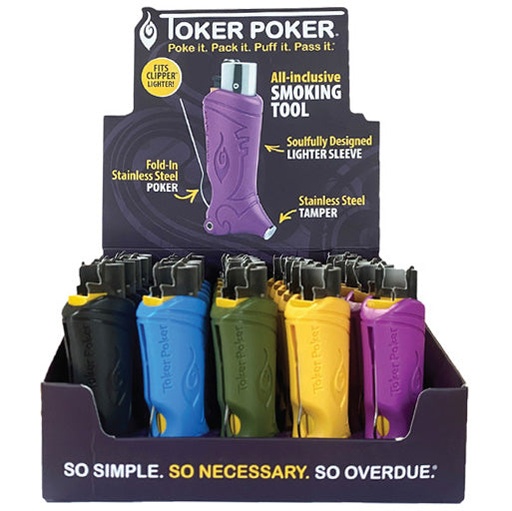 [M0946] TOKER POKER Clipper Regular Display 25ct
