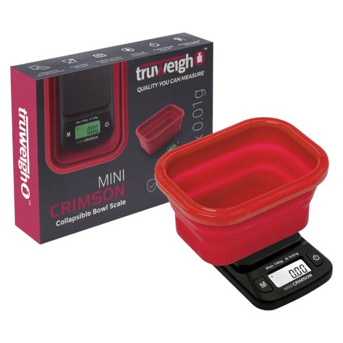 [M0952] TRUWEIGH Mini Crimson Red 100g 1ct