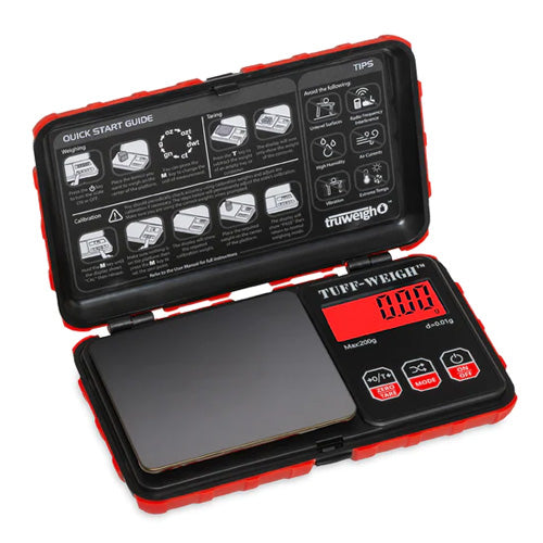 [M0971] TRUWEIGH Tuff-Weigh Red 200g 1ct
