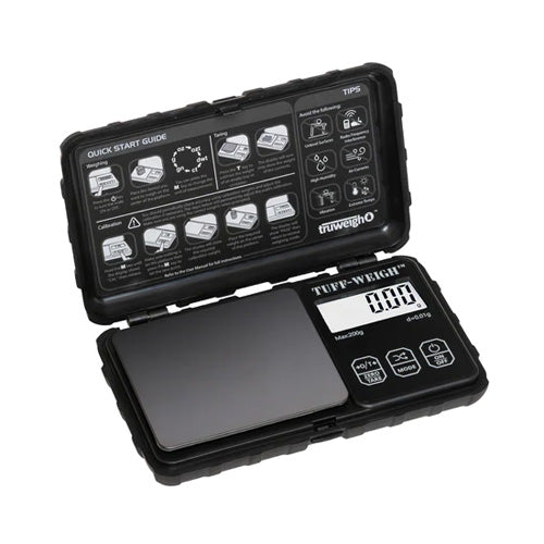 [M0972] TRUWEIGH Tuff-Weigh Black 200g 1ct