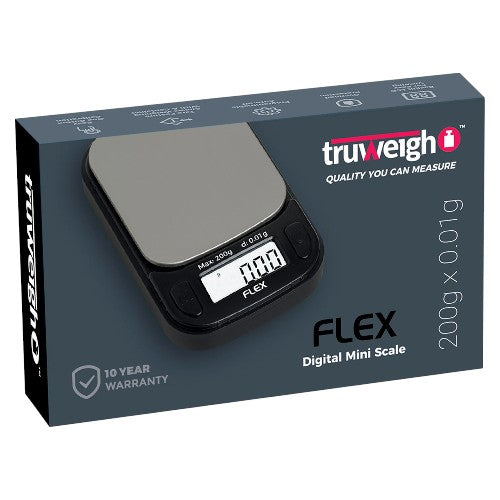 [M0973] TRUWEIGH Flex Mini Black 200g 1ct
