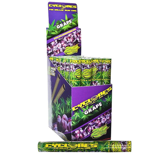 [M1091] CYCLONES 2X Hemp Grape 24ct