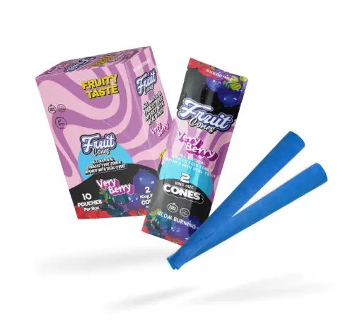 [M1111] FRUIT CUTS Cones Very Berry 2/10ct