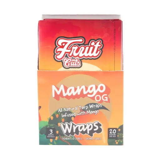 [M1114] FRUIT CUTS Wraps Mango OG 3/20ct