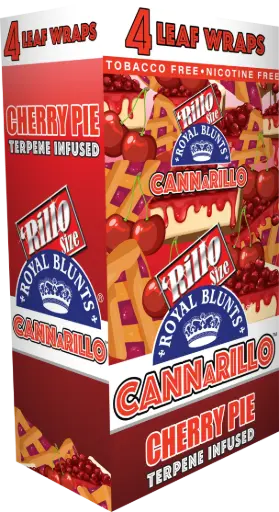 [M1147] CANNARILLO Natural Leaf Cherry Pie 4/25ct