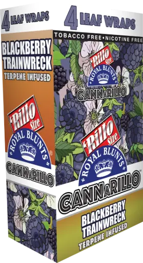 [M1148] CANNARILLO Natural Leaf Blackberry Trainwreck 4/25ct