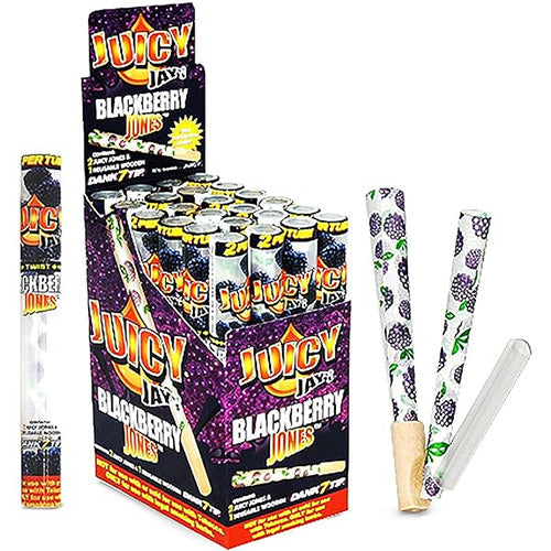 [M1207] JUICY JAY'S Cones Blackberry 24ct