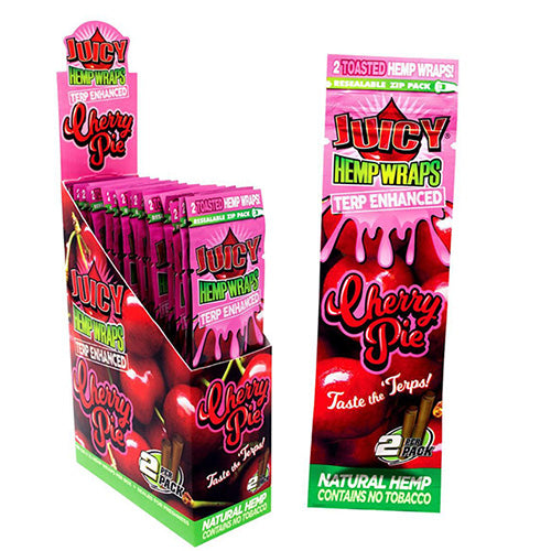 [M1216] JUICY JAY'S Terp Wraps Cherry Pie 25ct