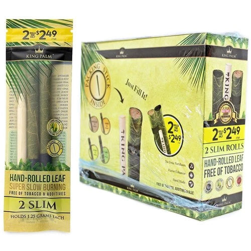 [M1236] KING PALM King 2-Pack Natural 20ct